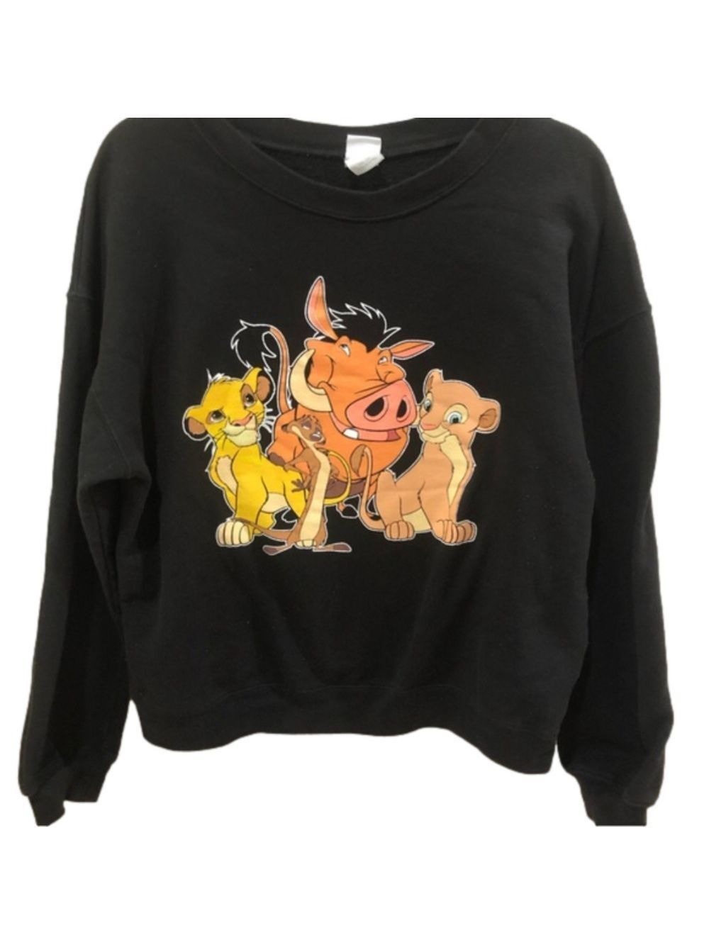 DISNEY sweatshirt with Lion King characters.  Size XL